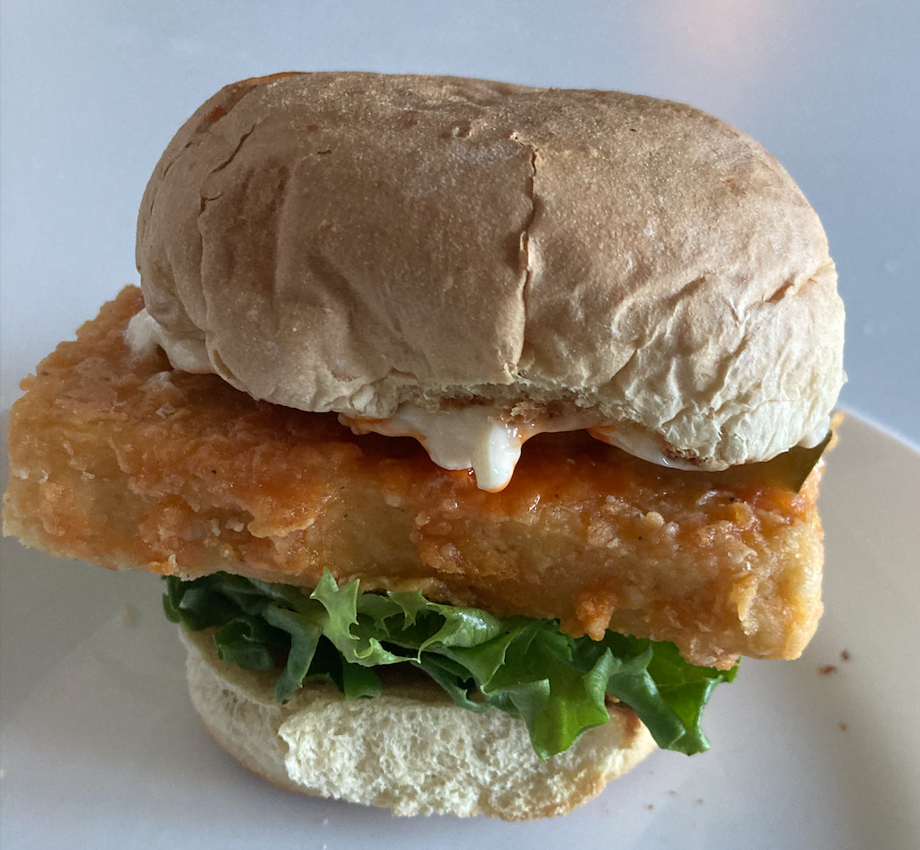 Fried Tofu Sandwich