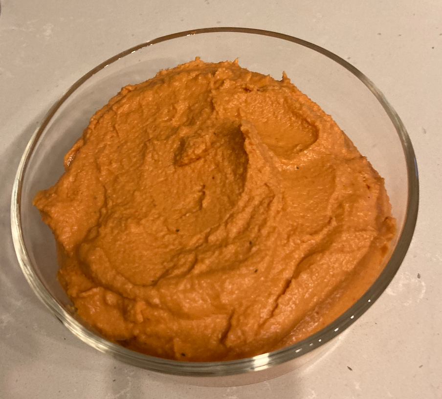 Roasted Red Pepper Hummus