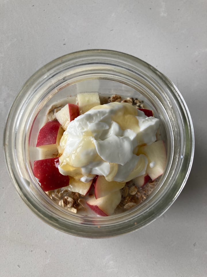 Apple Pie overnight oats